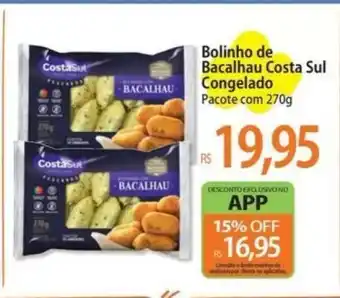 Atacadão Bolinho de Bacalhau Costa Sul Congelado oferta