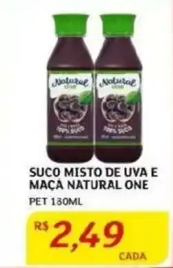 Assaí Atacadista Suco Misto de Uva e Maçã Natural One oferta