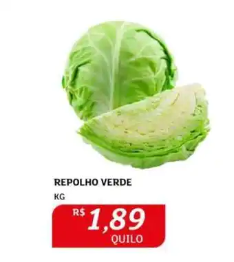 Assaí Atacadista Repolho Verde oferta