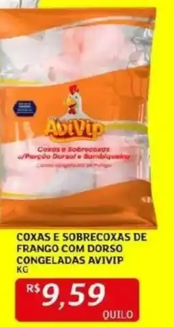 Assaí Atacadista Coxas e Sobrecoxas de Frango com Dorso Congeladas Avivip oferta