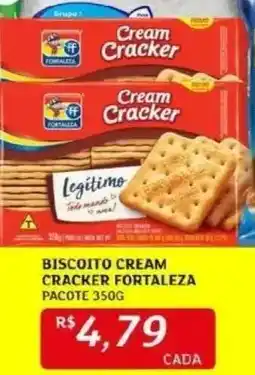 Assaí Atacadista Biscoito Cream Cracker Fortaleza oferta