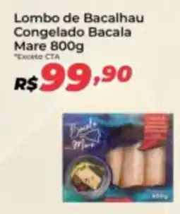 Villarreal Supermercados Lombo de Bacalhau Congelado Bacala Mare oferta