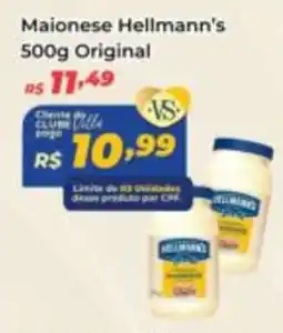 Villarreal Supermercados Maionese Hellmann's Original oferta