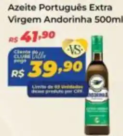 Villarreal Supermercados Azeite Português Extra Virgem Andorinha oferta