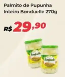 Villarreal Supermercados Palmito de Pupunha Inteiro Bonduelle oferta