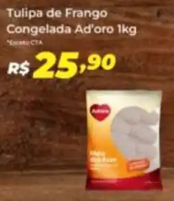 Villarreal Supermercados Tulipa de Frango Congelada Ad'oro oferta