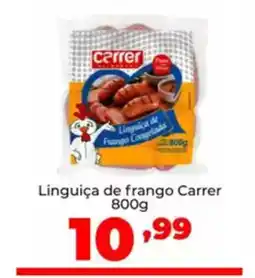 Super Nicolini Linguiça de frango Carrer oferta