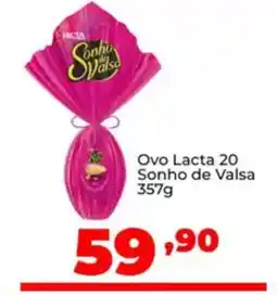 Super Nicolini Ovo Lacta 20 Sonho de Valsa oferta