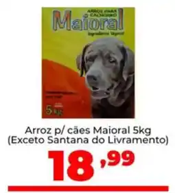 Super Nicolini Arroz p/ cães Maioral oferta