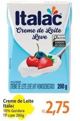 Atacadão Creme de Leite Italac oferta