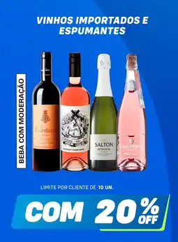 Vinhos importados e espumantes
