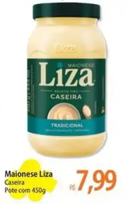 Maionese Liza Caseira Pote