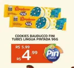 Pinheiro Supermercado Cookies bauducco fini tubes lingua pintada oferta