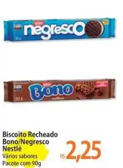 Atacadão Biscoito Recheado Bono/Negresco Nestlé oferta