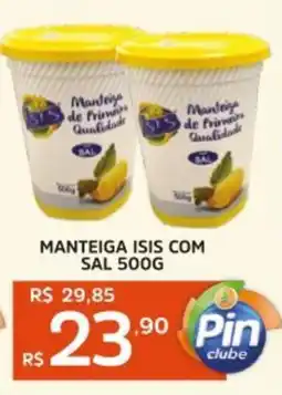 Manteiga isis com sal