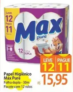 Atacadão Papel Higiênico Max Pure oferta