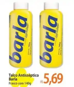 Talco Antisséptico Barla Frasco