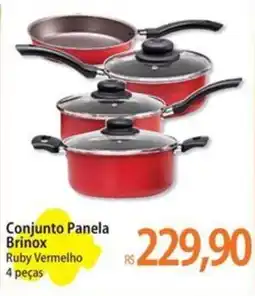 Atacadão Conjunto Panela Brinox oferta
