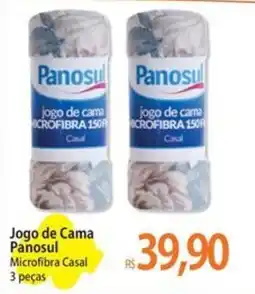 Atacadão Jogo de Cama Panosul Microfibra Casal oferta