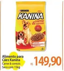 Atacadão Alimento para Cães Kanina Carne & cereais Saco oferta