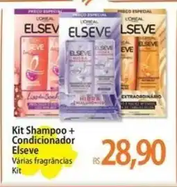 Atacadão Kit Shampoo + Condicionador Elseve oferta