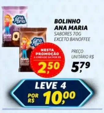 Supermercado Cubatao Bolinho ana maria oferta