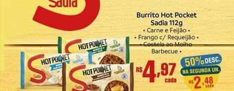 Bistek Supermercados Burrito Hot Pocket Sadia oferta