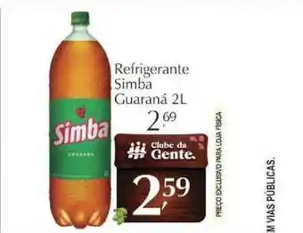 Refrigerante Simba Guaraná 2L