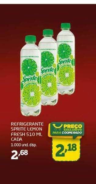 Cooper Refrigerante Sprite Lemon Fresh oferta