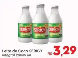 Komprao Atacadista Leite de Coco SERIGY Integral 200ml un. oferta