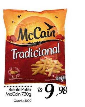 Giassi Supermercados Batata Palito Mccain 720g oferta