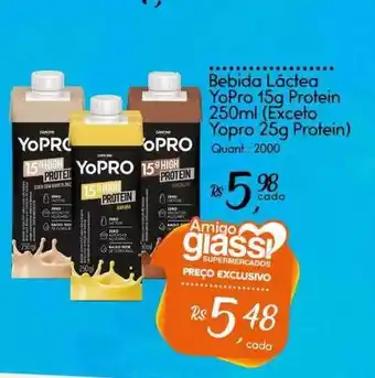 Bebida Láctea Yopro Protein 250ml