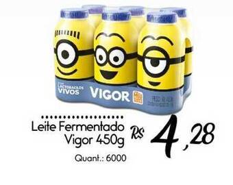 Giassi Supermercados Leite Fermentado Vigor 450g oferta