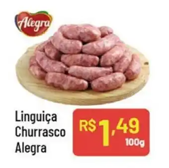 Supermercados Goes Linguiça Churrasco Alegra oferta