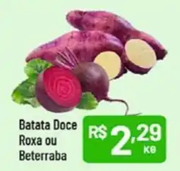 Supermercados Goes Batata Doce Roxa ou Beterraba oferta