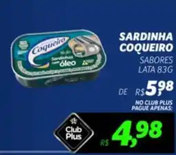 Supermercado Lavapés Sardinha coqueiro sabores lata oferta