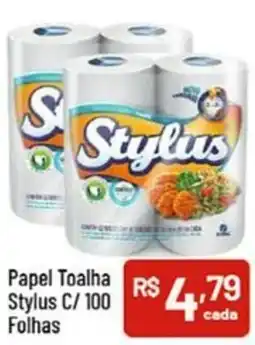 Supermercados Goes Papel Toalha Stylus oferta