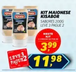 Supermercado Lavapés Kit maionese kisabor oferta