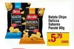 Max Atacadista Batata Chips Delizza Sabores Pacote oferta