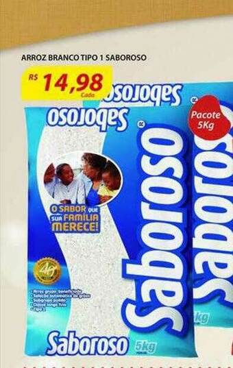 Assaí Atacadista Arroz Branco Tipo 1 Saboroso oferta