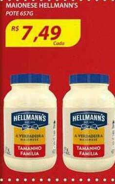 Assaí Atacadista Maionese Hellmann's oferta