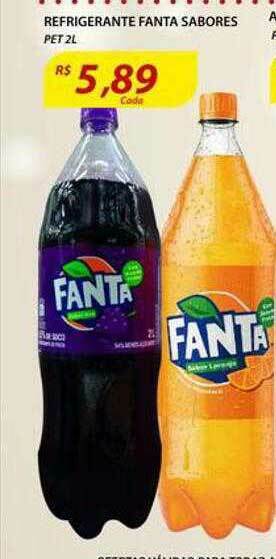Assaí Atacadista Refrigerante Fanta Sabores oferta