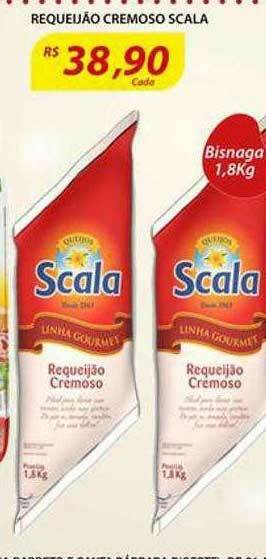 Assaí Atacadista Requeijão Cremoso Scala oferta