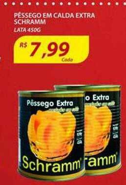 Assaí Atacadista Pêssego Em Calda Extra Schramm oferta