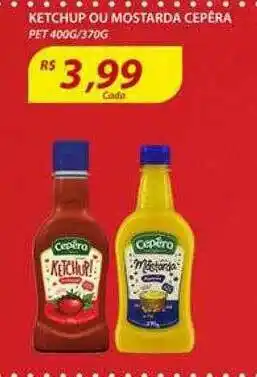 Assaí Atacadista Ketchup Ou Mostarda Cepêra oferta