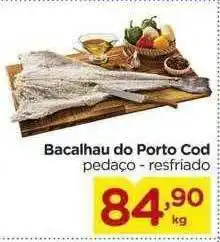Carrefour Bacalhau Do Porto Cod Pedaço Resfriado oferta