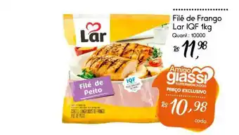 Giassi Supermercados Filé De Frango Lar Iqf 1kg oferta