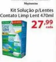 Chama Supermercados Kit Solução P Lentes Contato Limp Lent oferta