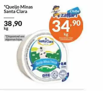 Zaffari Queijo Minas Santa Clara oferta