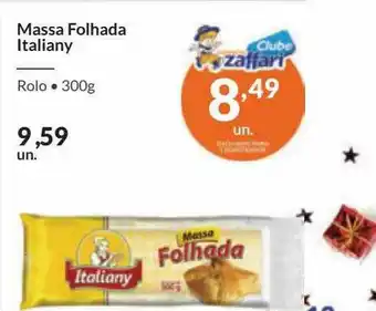 Zaffari Massa Folhada Italiany Rolo oferta